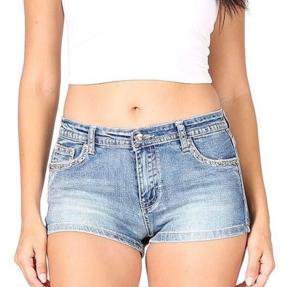 Platinum Plush Baroque Shorts  - Picture 3 of 5